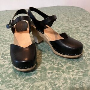 Swedish Hasbeens Clog Heels